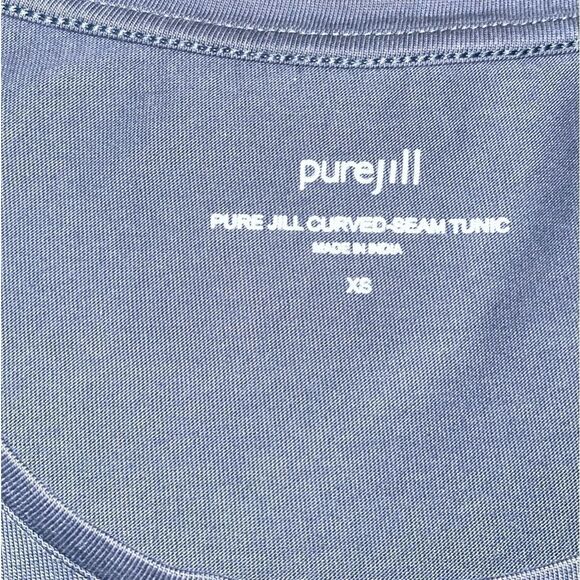 J. JILL | Blue Curved Seam Tunic Top | XS - Picture 8 of 11